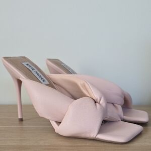 Steve Madden Blush Pink Knotted Heels